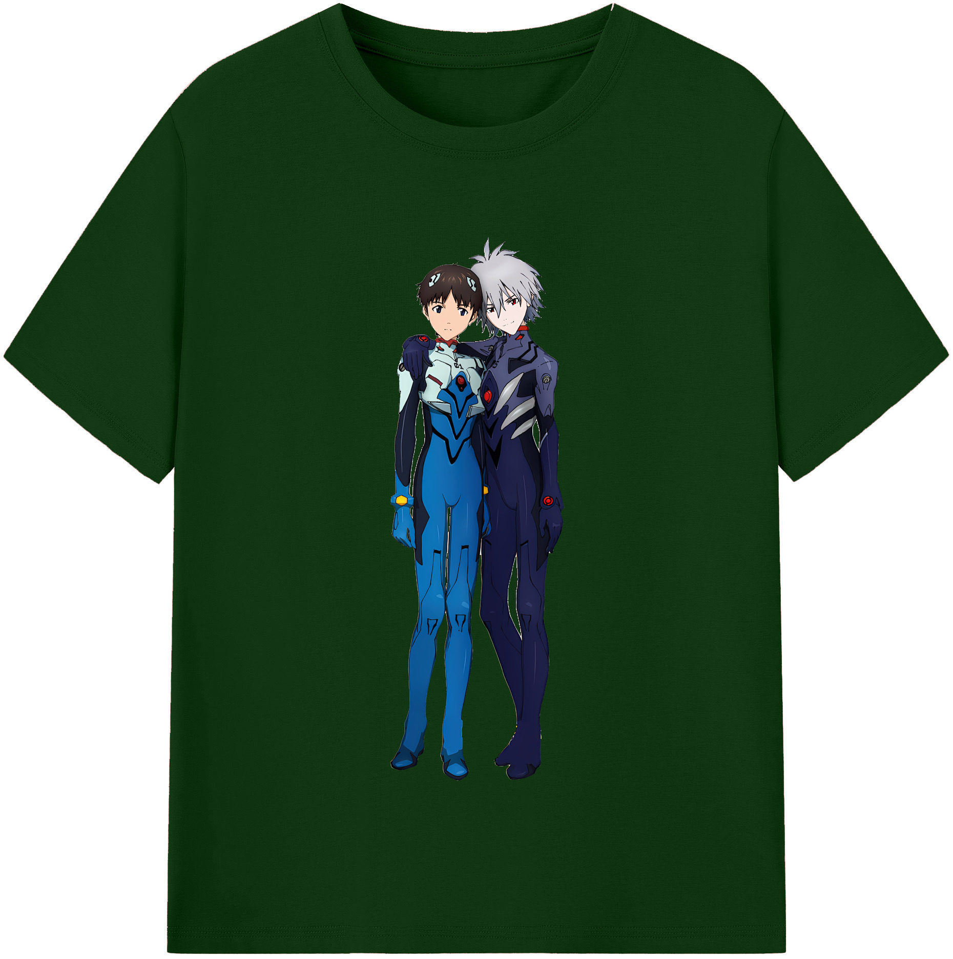（画像用） EVA 新世紀エヴァンゲリオン 綿100％半袖Tシャツ（フロントプリント）